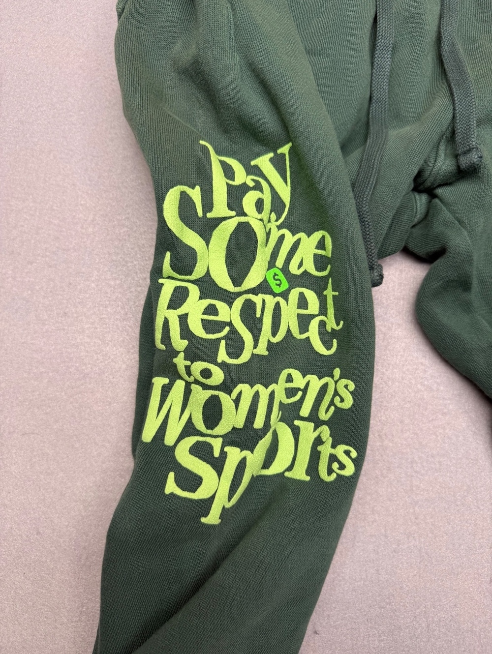 Playa Society Sweatpants Men Regular M Green Casual - Picture 6 of 11